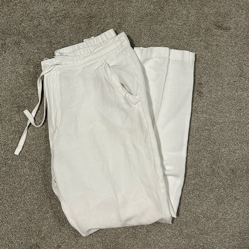 CUBAVERA Men’s Drawstring Linen Pants